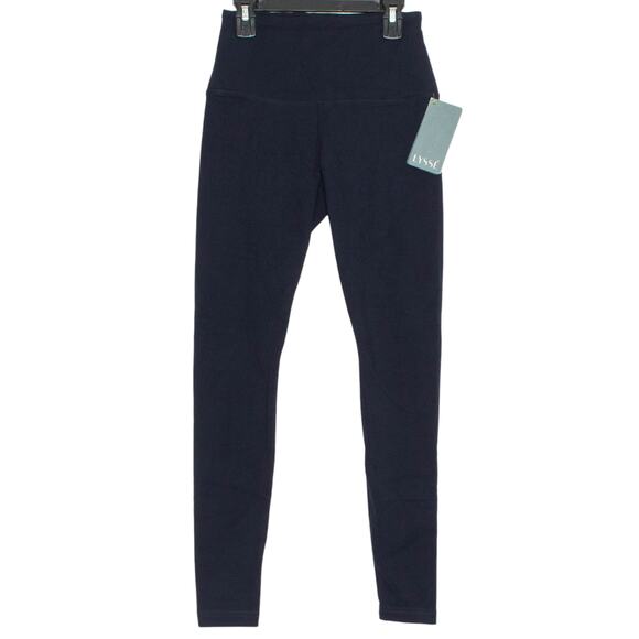 NWT Lysse Leggings Pull On Athleisure Minimalist Casual Capsule Yoga Blue XS - Picture 1 of 7